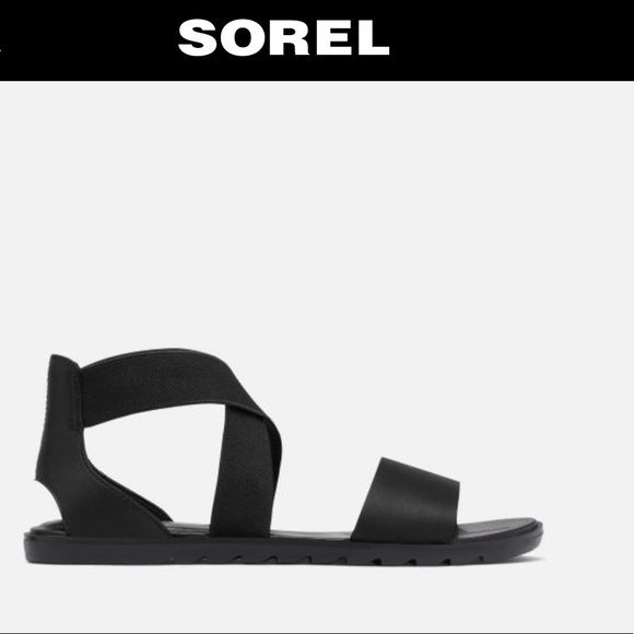 🌵Sorel Leather Sandals Ella Size 6.5 - Picture 5 of 6